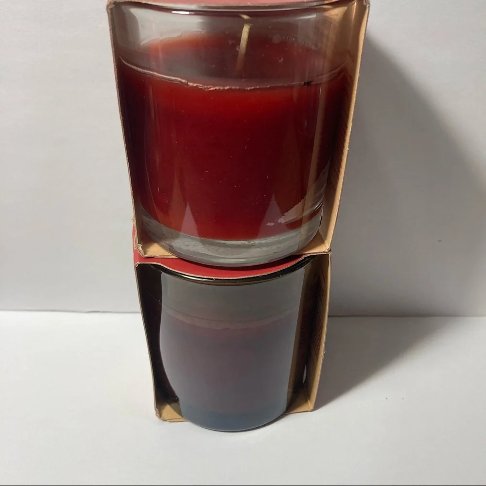 Glade Apple Cinnamon Glass Jar Candle Fall Limited Edition